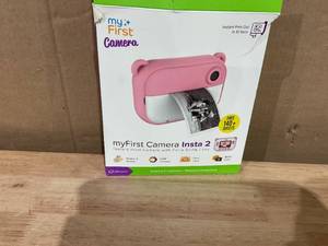 lot 463 image: myFirst Camera Insta 2 with 12MP Photos 1080P Video Selfie Lens, microSD Card, Neck Lanyard, Portable Travel Camera