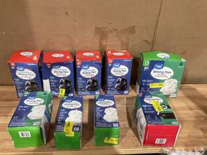 lot 582 image: LOT OF 9 Great Value Trash Bags