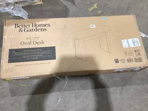 lot 74 image: Better Homes & Gardens Juliet Oval Writing Desk