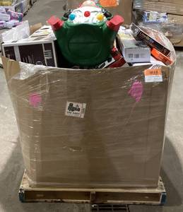 lot 906 image: Wholesale Pallet of Miscellaneous Items