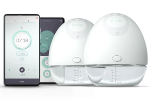 lot 79 image: Elvie Pump - Hands-Free, Wearable Electric Double Breast Pump