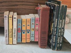 lot 24 image: Collection of 12 Classic Books Including Moby Dick and Little Women