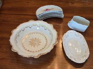 lot 163 image: Collection of Henry Alcock & Co Semi-Porcelain and Empire China