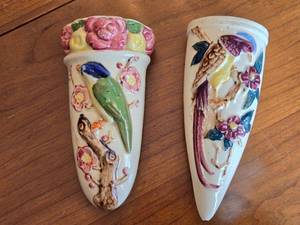 lot 229 image: Made in Japan Ceramic Wall Pockets