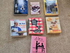 lot 366 image: Collection of 7 Cookbooks and Culinary References