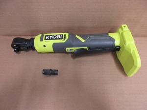 lot 7 image: RYOBI 18V Cordless Ratchet Multi-Size 38 in. and 14 in. (Tool Only, Missing Battery and Charger), USED, WORKS