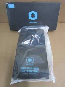 ICEWRAPS 12"x21" Extra Large Ice Pack MISSING Soft Fabric Cover | Clay Ice Pack for Physical Therapy, Seal on box is broken, does not appear to have been used.
