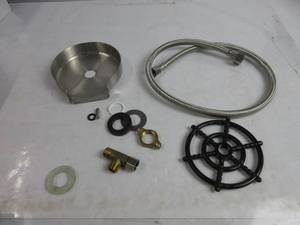 lot 28 image: BEY Automatic Glass Rinser - Powerful Cup Washer for Kitchen Sink, Stainless Steel, Baby Bottle Cleaner, Sinks Attachment, Bar Accessories Spray Metal NO INSTRUCTIONS, USED, NOT TESTED, HAS ALL PARTS AS SHOWN