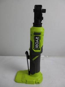 lot 40 image: RYOBI 18V ONE HP Compact Brushless 12 DrillDriver MISSING BATTERY, CHARGER, AND ONE ATTACHMENT, DOES NOT GO IN REVERSE, TESTED, USED