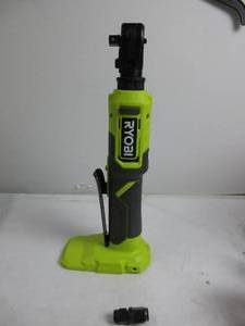 lot 41 image: RYOBI 18V ONE HP Compact Brushless 12 DrillDriver MISSING BATTERY, CHARGER, AND ONE ATTACHMENT, TESTED, WORKS, NEW OPEN BOX