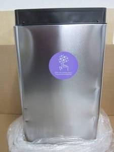 lot 133 image: Simplehuman 40 Liter  10.6 Gallon Stainless Steel Touch-Bar Kitchen Trash Can, Brushed Stainless Steel, ADA-Compliant - Scratch and Dent
