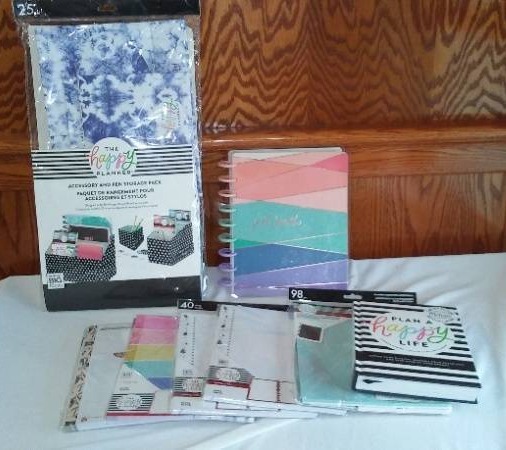 lot 582 image: The Happy Planner Limited Edition Set with Accessory Pack and Stickers