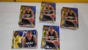 lot 316 image: NBA Rookie Trading Collector Card Draft Pick Bundles, 1997 (5)