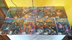 lot 342 image: Cyber Force Comics (13 issues) from 1995-1996.