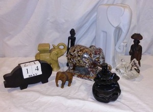lot 382 image: Stunning Elephant Dcor and More.