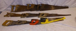 lot 954 image: Handsaws (10) Stanley, Irwin