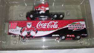 lot 481 image: Tony Stewart & Bobby Labonte 2001 Coca Cola Transporter Hauler