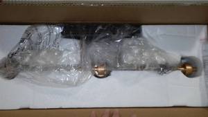 lot 414A image: Wayfair Vanity Light Bar - New. 3 Lights