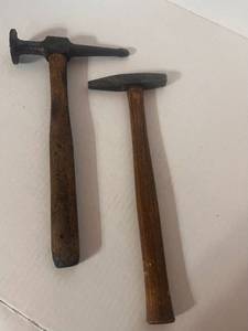 lot 39 image: 2 Vintage Hammers BF603 Auto Body Hammer and Tack Hammer