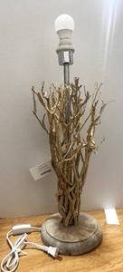 lot 69 image: Handmade Branch Lamp
