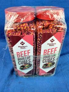 2 Containers of Beef Bouillon Cubes