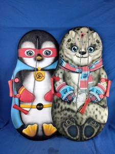 2 Kiddie Sleds 36