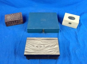 4 Vintage Jewelry Boxes