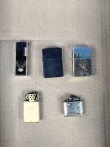 5 Vintage Lighters