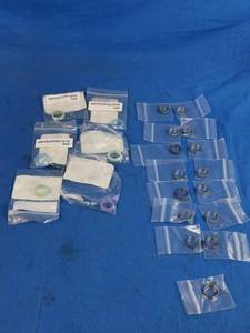 Lot of .925 Silver & Turquoise and Jade Rings