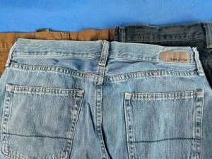 12 Pairs of Denim Jeans