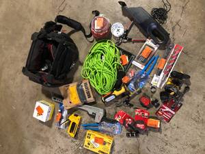 Lot of Assorted Tools and Hardware Various Models and Conditions  Customer Returns See Pictures