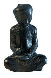 lot 162 image: Austin Products Meditating Asian Figurine