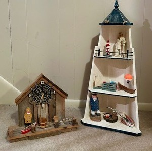 lot 48 image: Whimsical Nautical Decor