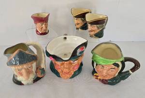 lot 138 image: Toby Character Mug Selection