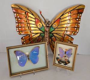 lot 183 image: Beautiful Butterfly Decor