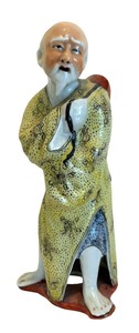 lot 174 image: Vintage Laoshou Wise Man Figurine