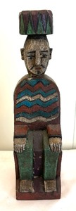 lot 180 image: Yao Hill Tribe Votive Carving