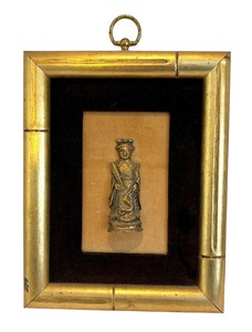 lot 177 image: Fancy Framed Figurine