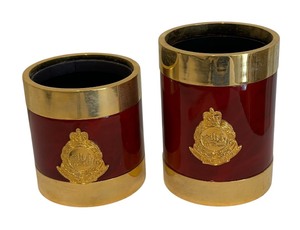 lot 240 image: Two Stylish Desk Containers