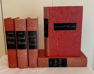 lot 251 image: The Second World War Books by Winston Churchill