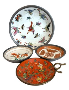 lot 268 image: Variety of Decorative Vintage Plates