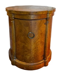 lot 287 image: Distinctive Vintage Drum Table