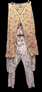 lot 217 image: Bring on Spring with Three Slacks with Flowers and Green