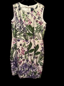 lot 214 image: Three Summer Dresses  Florals, Smaller Florals and Corals