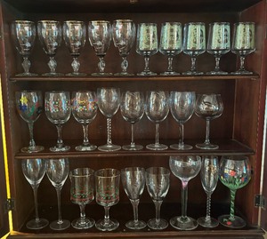 lot 300 image: Variety of Sensational Stemware