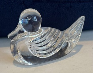 lot 310 image: Waterford Crystal Duck Figurine