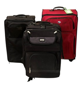 lot 344 image: Three Suitcases by Tumi, American Tourister and Impak