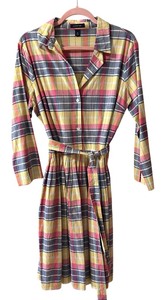 lot 429 image: Lands End Size 14 Spring Lightweight Button up Dress