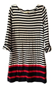 lot 450 image: Ready for Spring Break Fun Nautical Jones New York Striped Maxi Dress Size XL