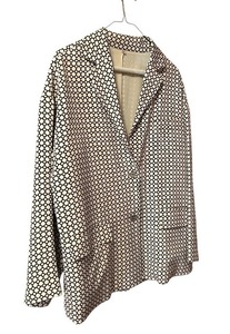 lot 426 image: Lightweight Silky Dark Brown Design Dressy Coat